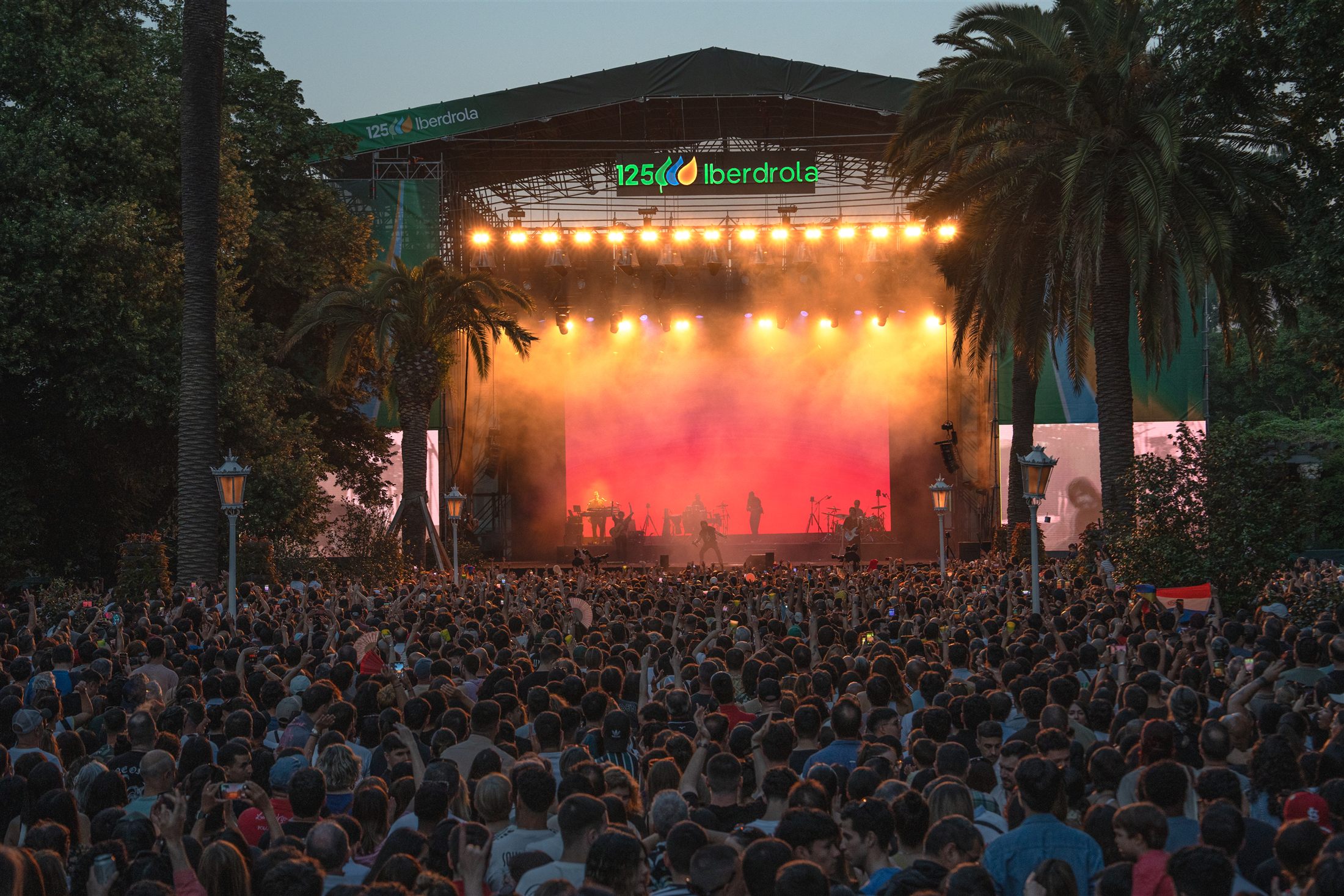 Público disfrutando del Iberdrola Music Festival en Bilbao - fotografía de Noland Live